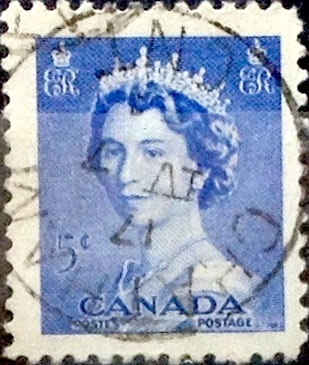 Intercambio 0,20 usd 5 cent 1953