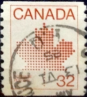 Intercambio 0,20 usd 32 cent 1983