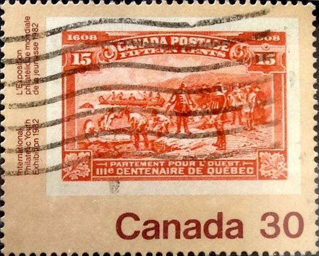 Intercambio cxrf2 0,20 usd 30 cent 1982