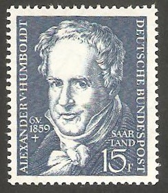 Saar - 430 - Centº de la muerte de Alexander von Humboldt