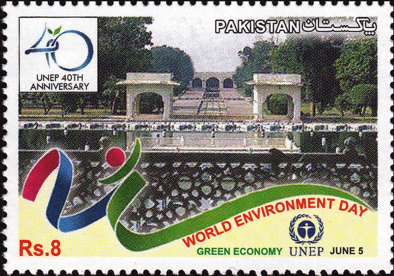 PAKISTAN - Fuerte y jardines de Shalamar en Lahore