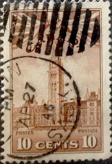 Intercambio 0,20 usd 10 cent 1942