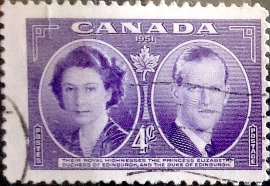 Intercambio 0,20 usd 4 cent 1951