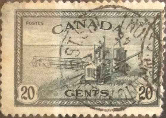Intercambio 0,20 usd 20 cent 1946