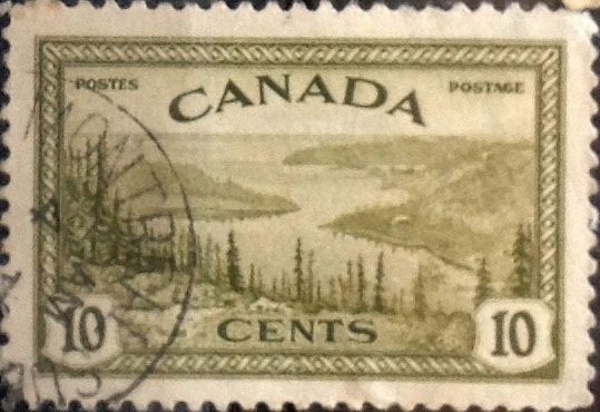 Intercambio 0,20 usd 10 cent 1946