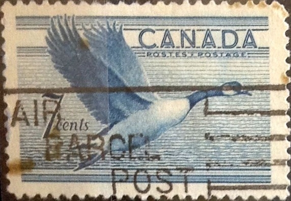 Intercambio 0,20 usd 7 cent 1952