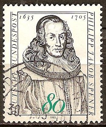 350a Aniv Nacimiento de Philipp Jakob Spener (reformador de la iglesia).
