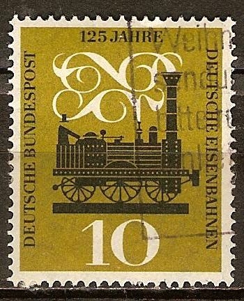 125 años de los ferrocarriles alemanes.