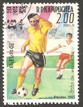 Kampuchea - Mundial de fútbol Mexico 88