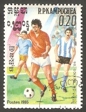 Kampuchea - Mundial de fútbol Mexico 88