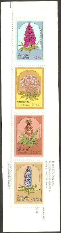 Madeira - 78 a 81 - Flores regionales de Madeira