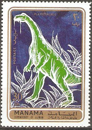 ANIMALES  PREHISTÒRICOS.  PLATEOSAURUS.