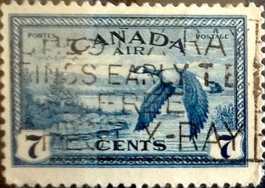 Intercambio jlm 0,20 usd 7 cent 1946