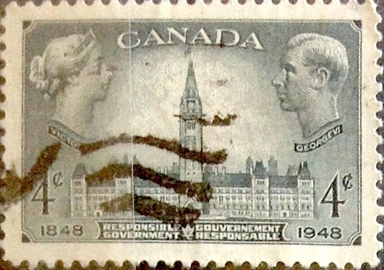 Intercambio 0,20 usd 4 cent 1948