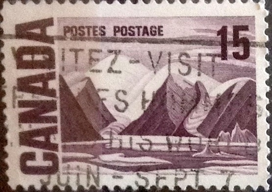 Intercambio 0,20 usd 15 cent 1967