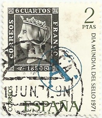 (12). DIA MUNDIAL DEL SELLO 1971.