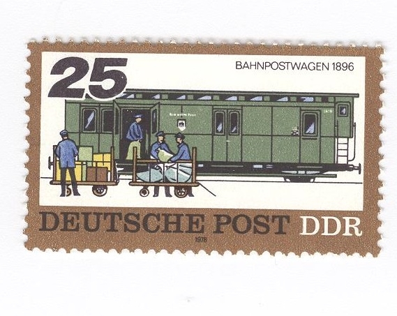 Vagón de correos 1896