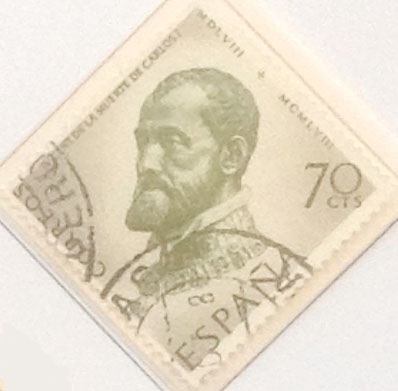 70 céntimos 1958
