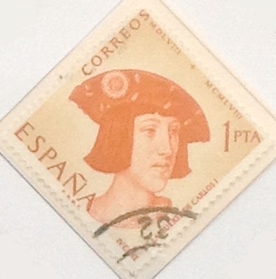 1 peseta 1958