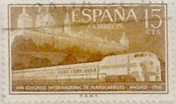 15 céntimos 1958