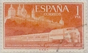 1 peseta 1958