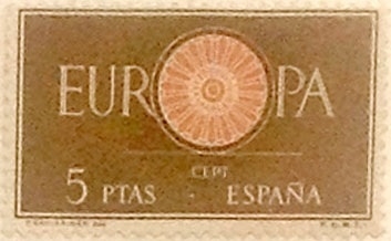 5 pesetas 1960