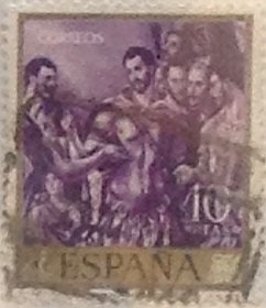 10 pesetas 1961