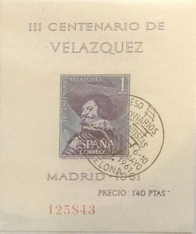 1 peseta 1961