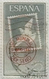 25 centimos 1961