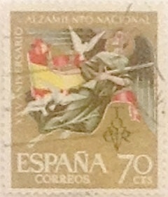 70 céntimos 1961