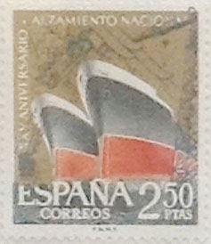 2,50 pesetas 1961