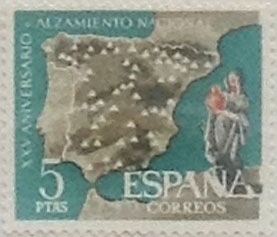 5 pesetas 1961