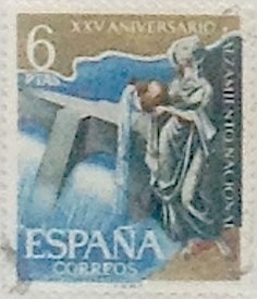 6 pesetas 1961