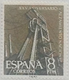 8 pesetas 1961