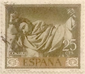 25 céntimos 1962