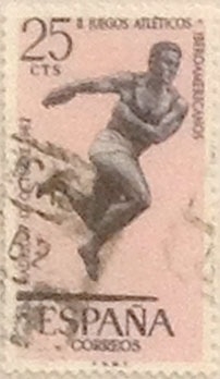 25 céntimos 1962
