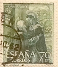 70 céntimos 1962