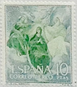 10 pesetas 1962