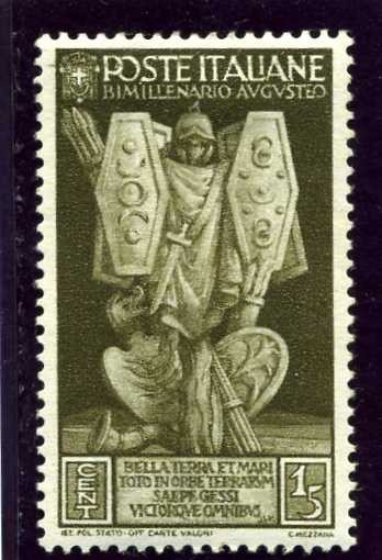Bimilenario del nacimiento del emperador Augusto. Trofeo de Armas