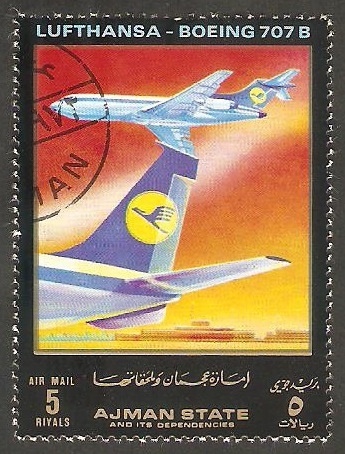 Ajman - Lufthansa, Boeing 707 B