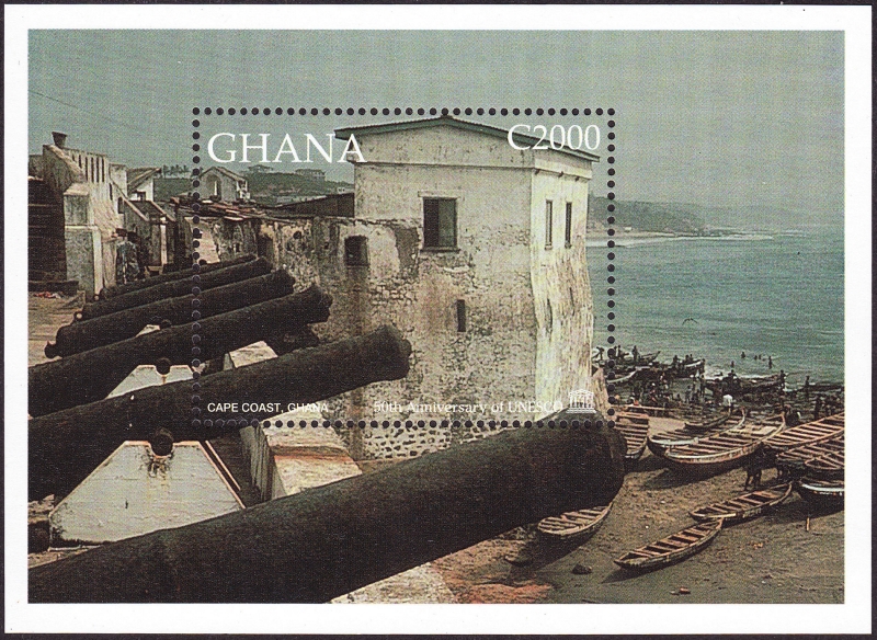 GHANA - Fuertes y castillos de Volta, de Accra y regiones del centro y oeste de Ghana 