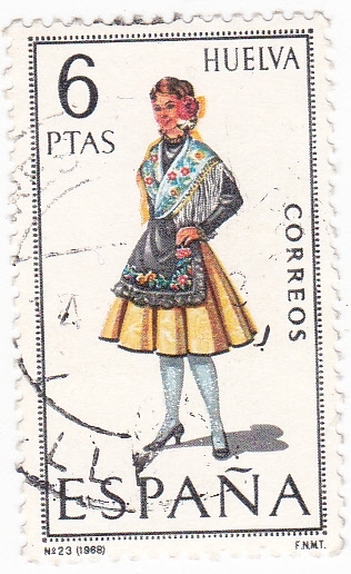 1849 -Traje regional de Huelva