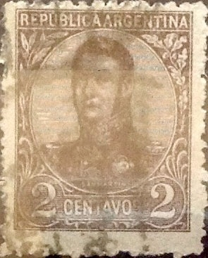 Intercambio 0,30 usd 2 cent. 1908