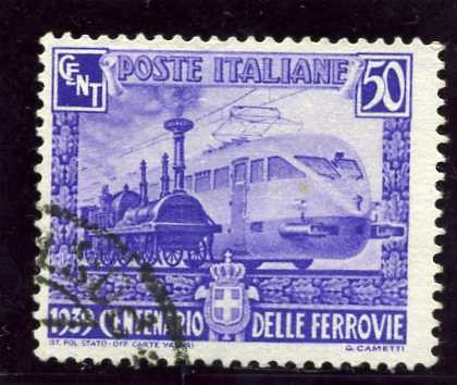 Centenario del ferrocarril italiano