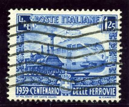 Centenario del ferrocarril italiano