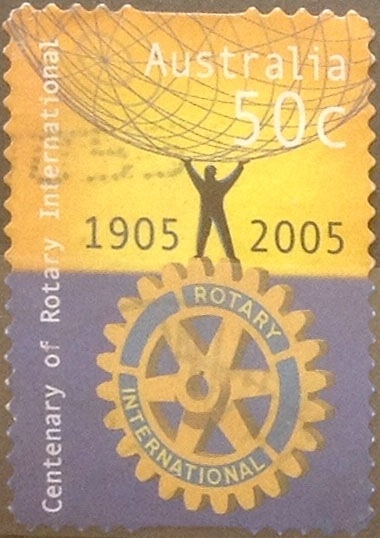 Intercambio 0,80 usd 50 cents. 2005