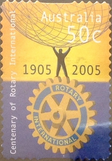 Intercambio 0,80 usd 50 cents. 2005