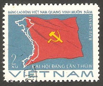  Mapa de Vietnam y Bandera