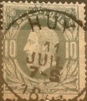 Intercambio 0,40 usd 10 cents. 1869