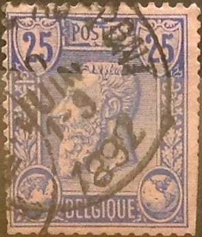 Intercambio 0,75 usd 25 cents. 1885